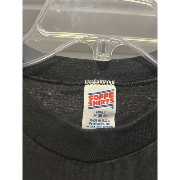 Vintage Military Marines Black 80’s Single Stitch Boyfriend Is A Marine Made USA - Picture 2 of 4